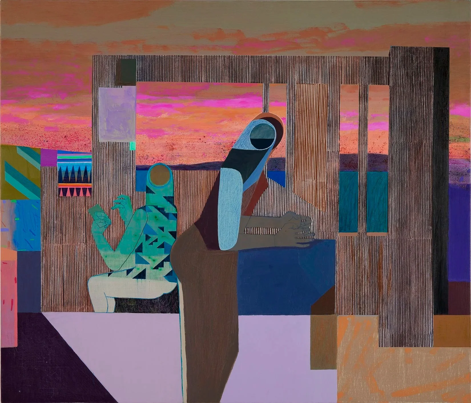 Rebels 2026 30"x35" acrylic on canvas