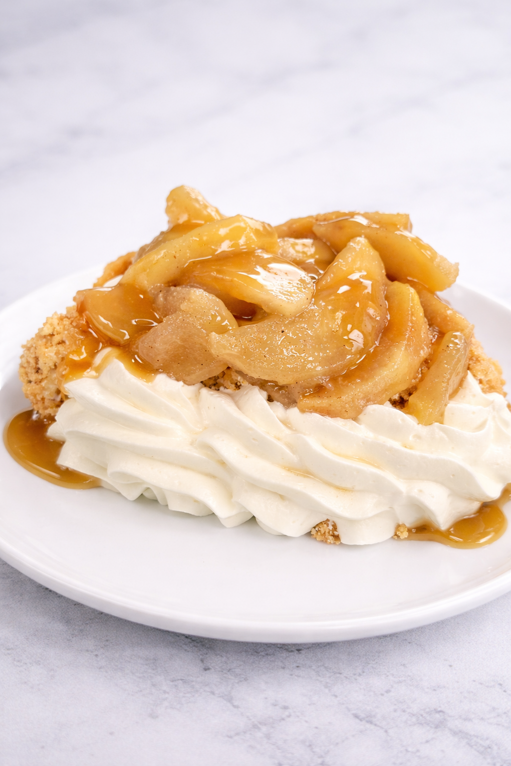 Caramel apple crumble cheesecake slice.png