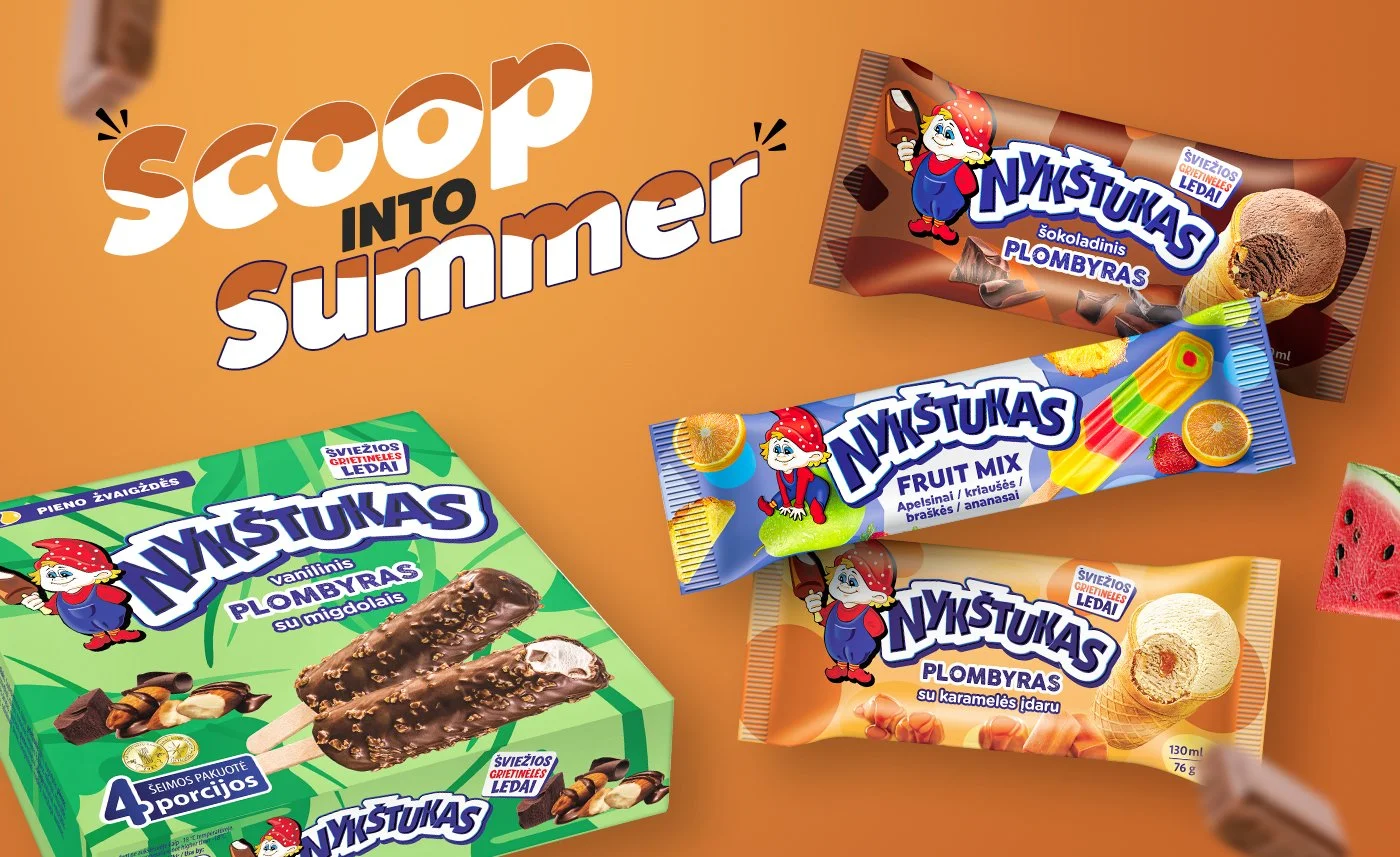 Experience the Joy of Nykštukas Ice Cream – Pure Pleasure in Every Scoop