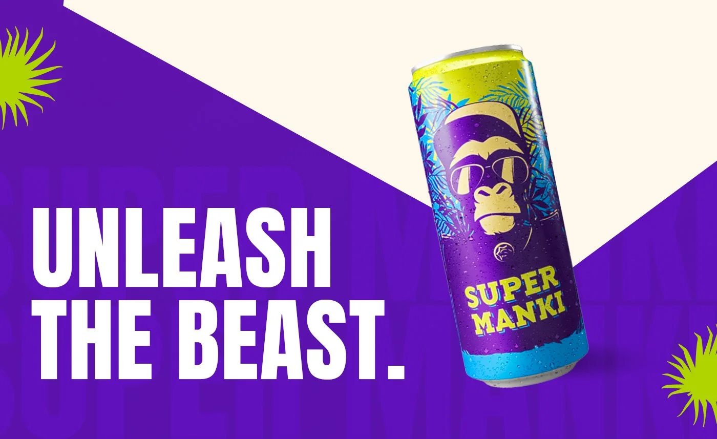 Super Manki – A Wild Sip of Fun in Every Can!