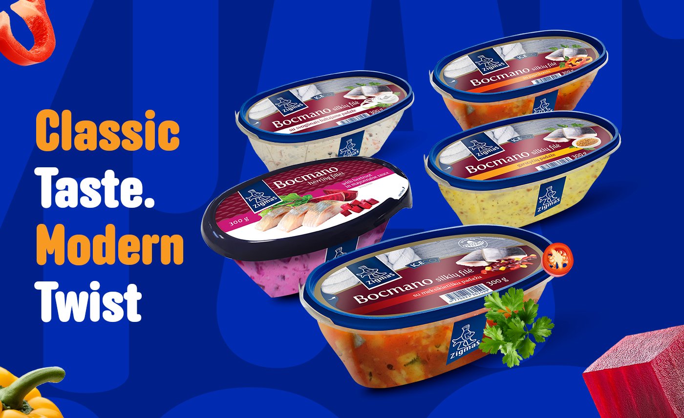 Dive into Bold Flavors: Bocmano Herring Delicacies (300g Range) 