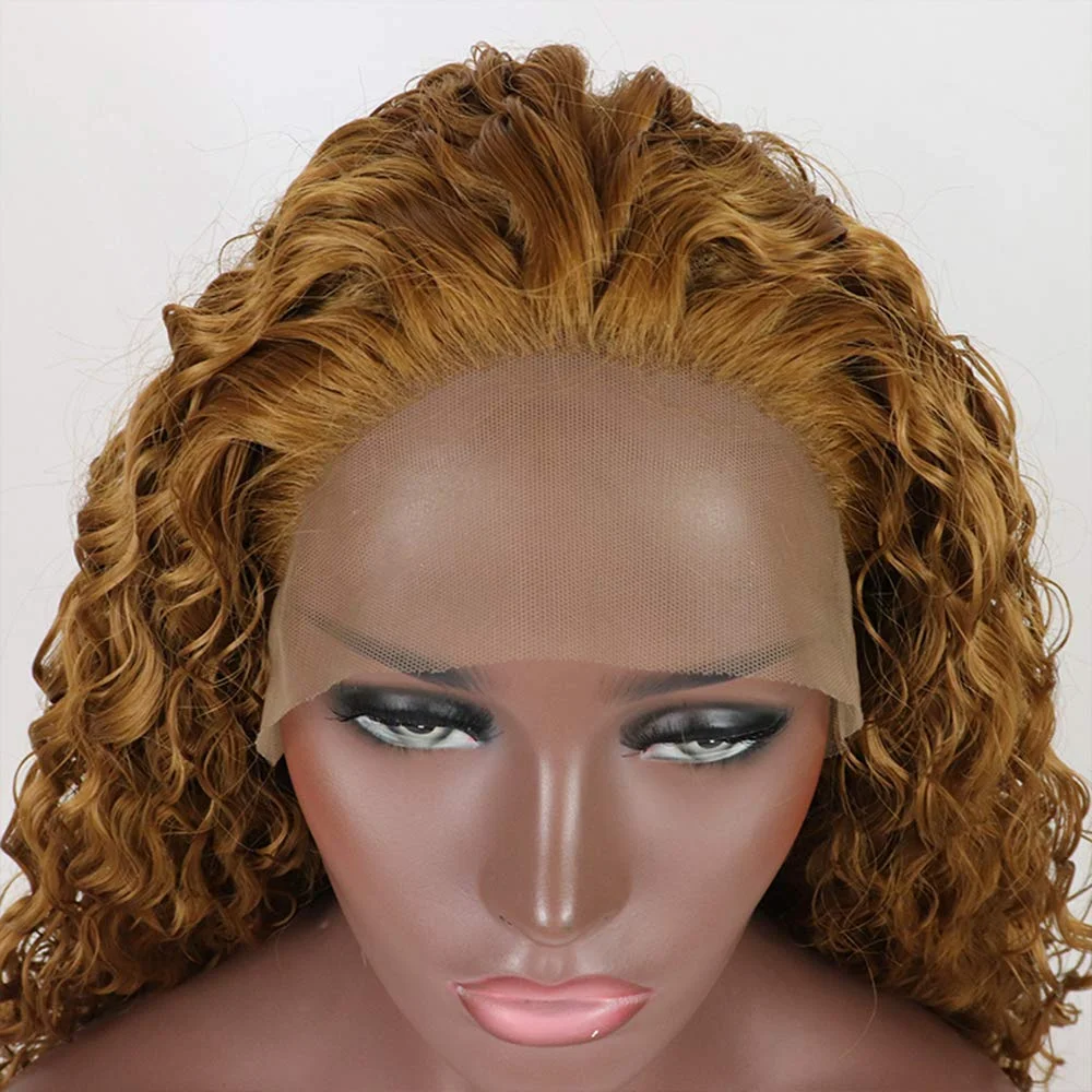 synthetic ebony wig