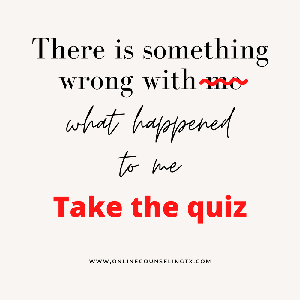 Trauma is not something wrong with you — Online Counseling of 