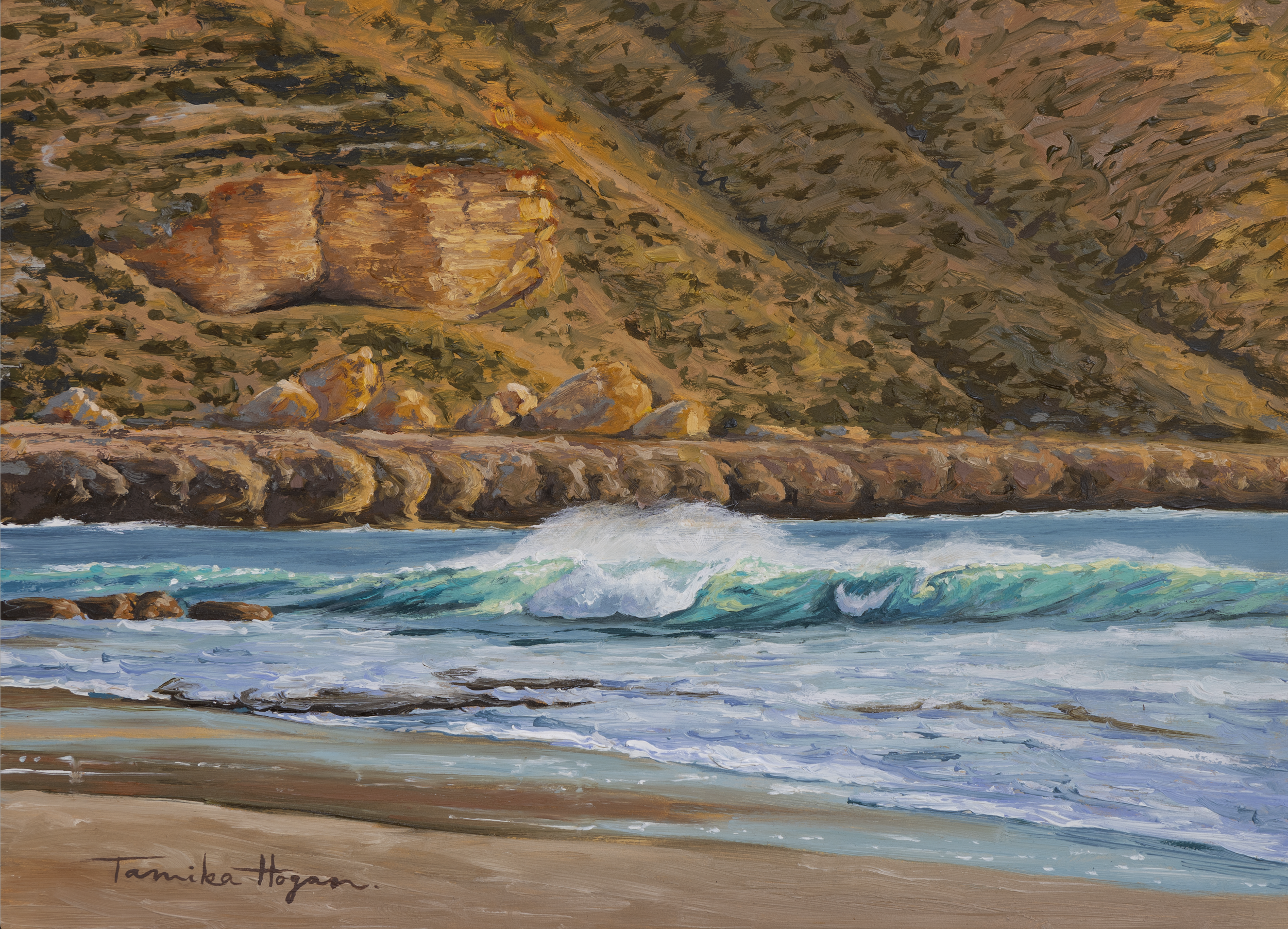 "Champaign Hour" Print