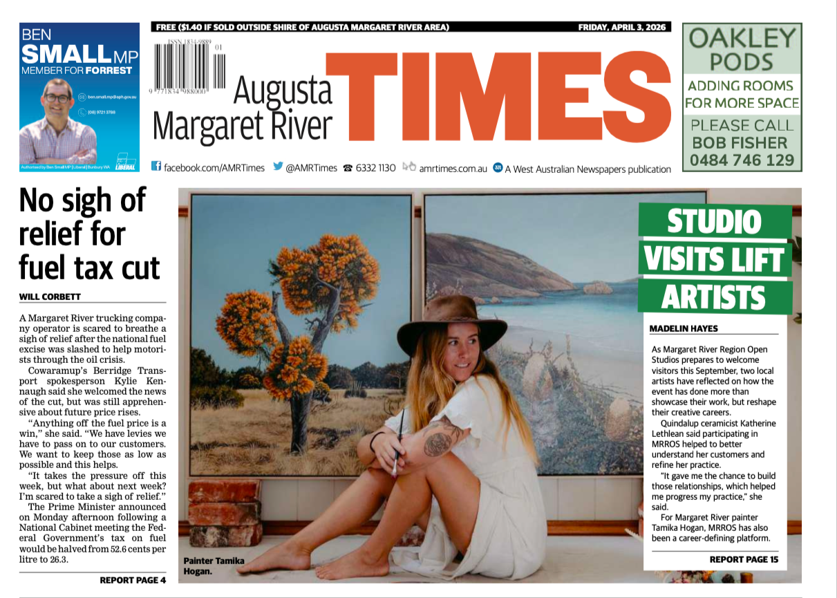Newspaper Article | Augusta Margaret River Times