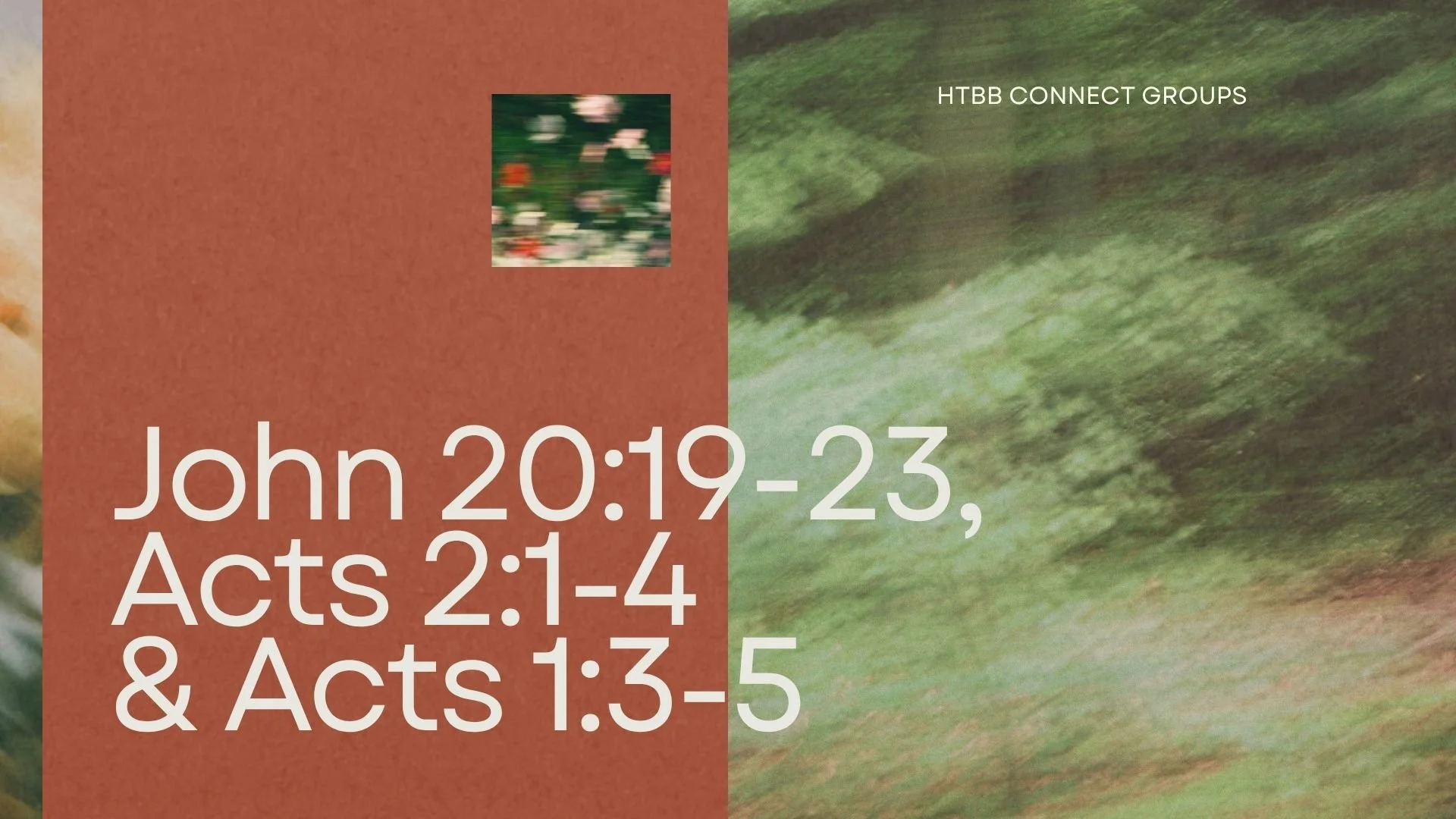 John 20:19-23, Acts 2:1-4 &amp; Acts 1:3-5 | 24 May 2026