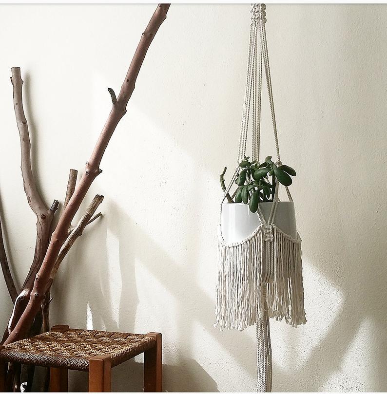 Fringed Plant Hanger