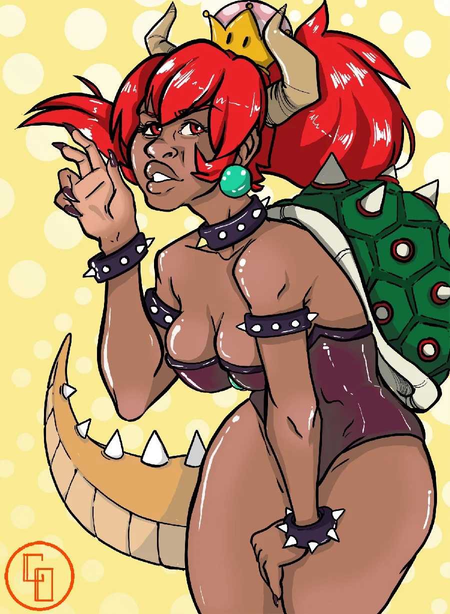 Bowsette - Fan Art (2018)
