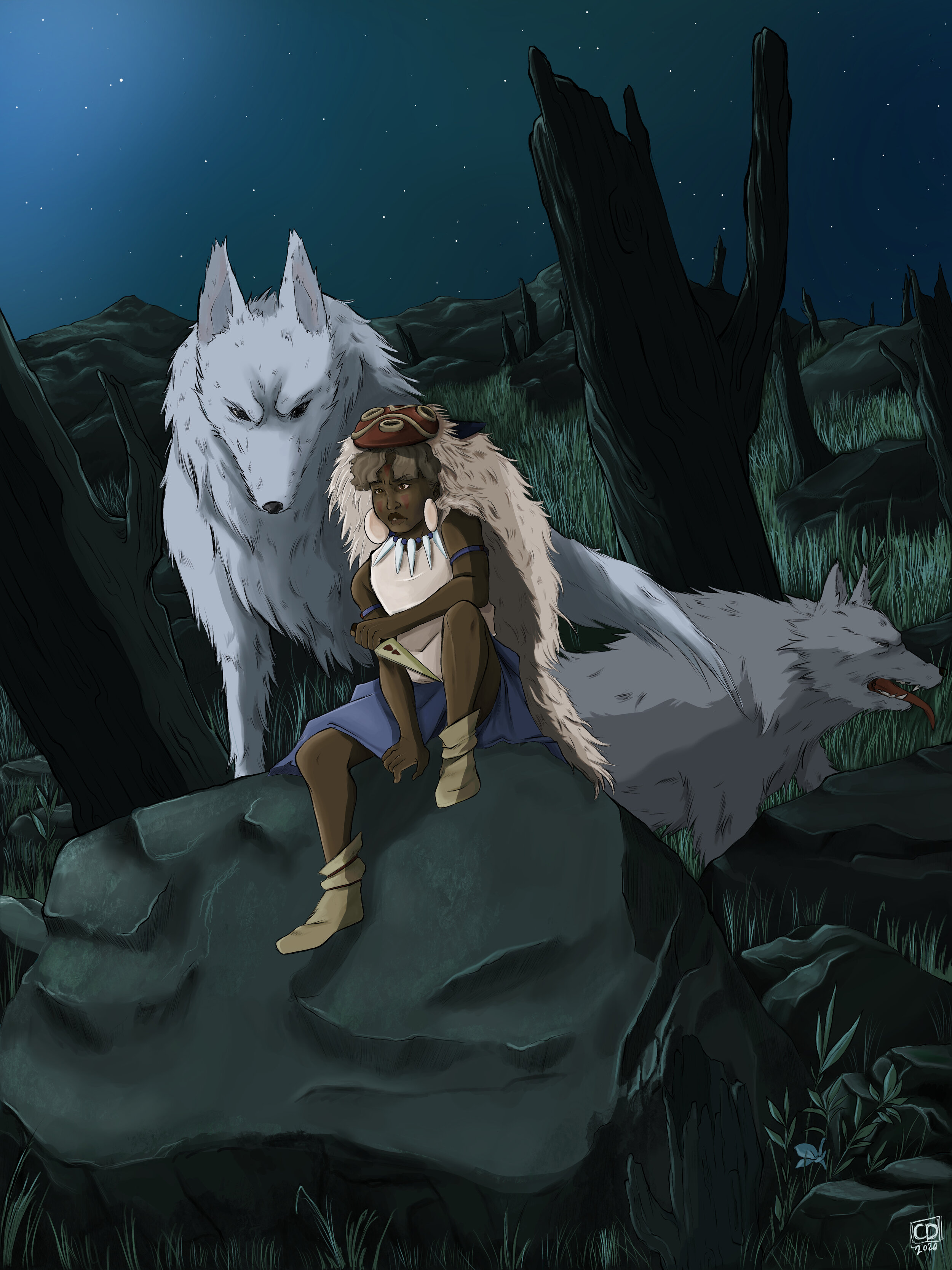 Princess Mononoke Fan Art (2020)