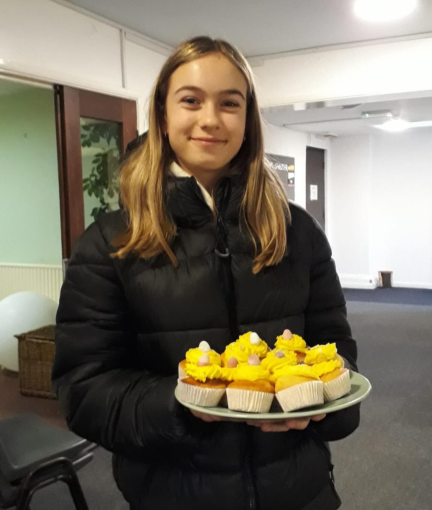 Happy Easter! 🐣🌷🐰🌸

To celebrate we had some fabulous cupcakes baked by Cecily, one of our amazing Duke of Edinburgh volunteers, and yet another gorgeous dessert baked by our regular volunteer, Mary.

We also have a very generous donation of 40 E