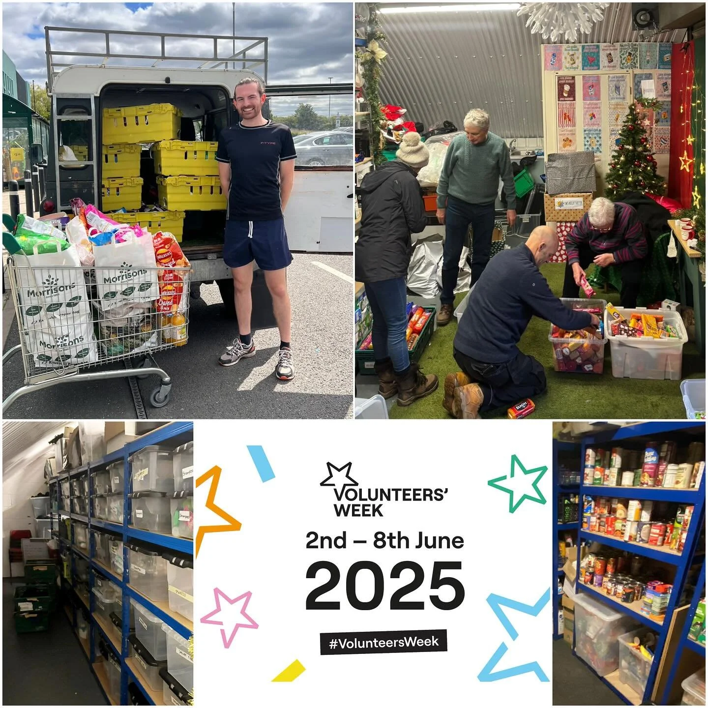 With over 300 guests a year, and up to 110 meals and around 40 food parcels provided each week, LWS requires a lot of food, clothing and other essential items to keep going! 🥫 

Today&rsquo;s #VolunteersWeek post is dedicated to the volunteers who k