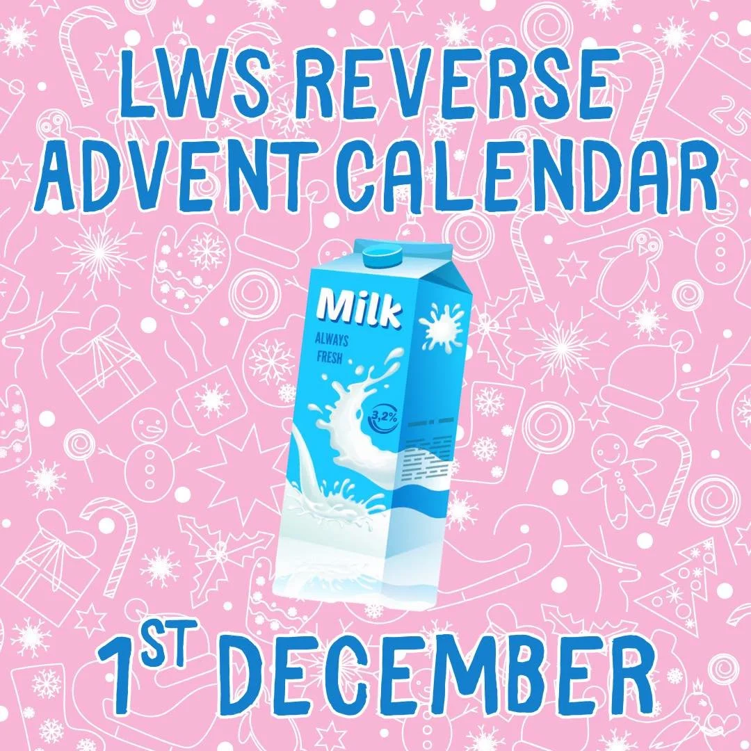 It&rsquo;s here! Year 9 of the LWS Reverse Advent Calendar Appeal 🤩 

We can&rsquo;t wait for you to join in with us again this year - please do tag us as you go along, we love seeing your progress! 

To kick us off for the year, Day 1 of the Revers