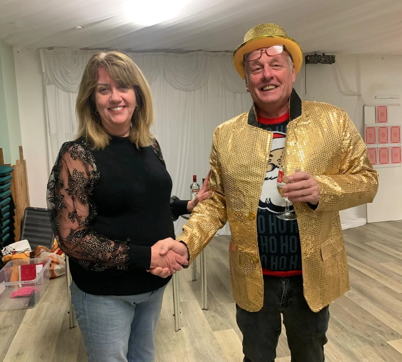 Big thank you to local Ukulele group &ldquo;Ukes Away&rdquo; who raised a fantastic &pound;500 for LWS through donations from its members. Here is one of our Support Team members and volunteer, Val, with Ukes Away Treasurer, Tony, accepting the donat