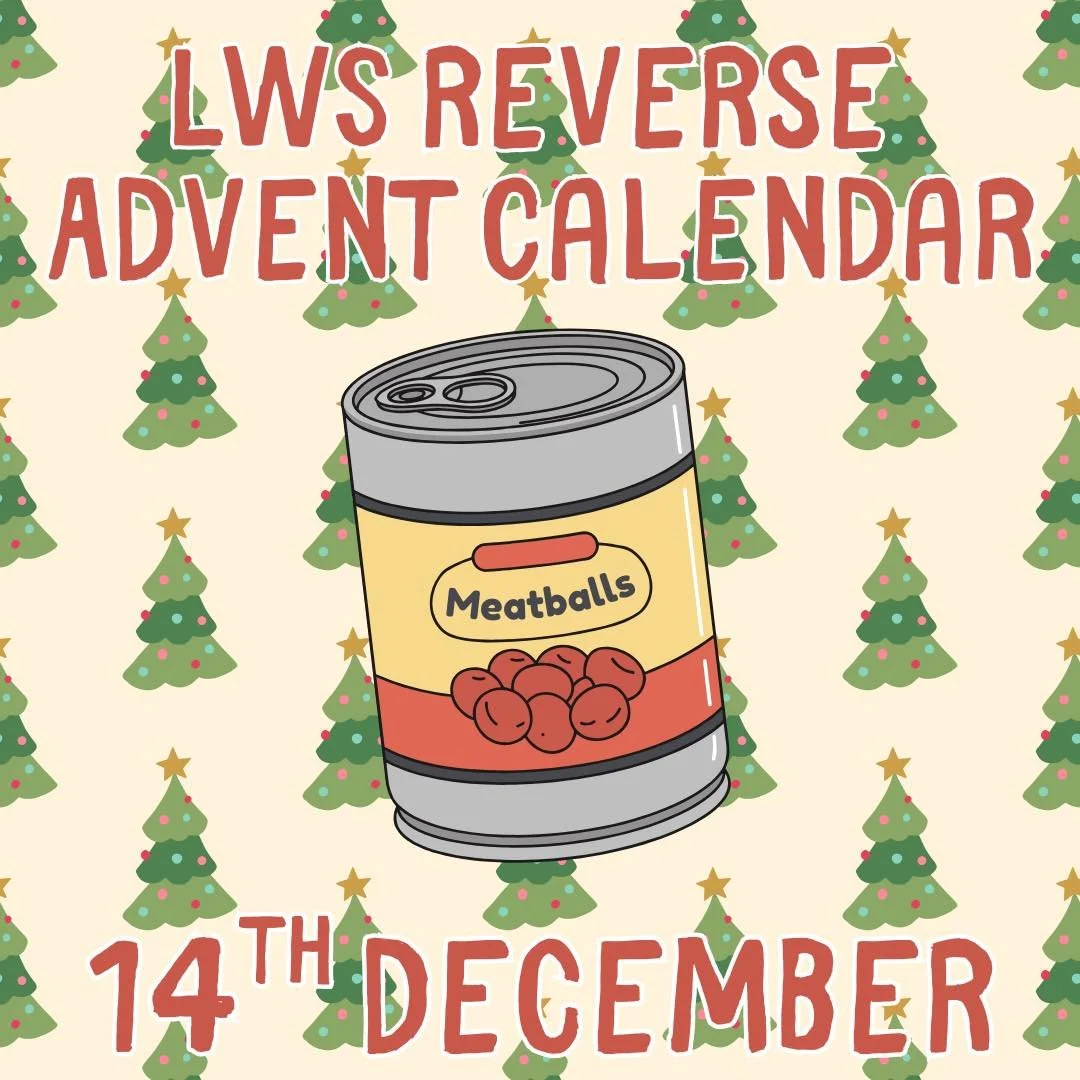 Day 14 of the LWS Reverse Advent Calendar is&hellip;

🍗 More tinned meat

It gets used up so quickly that we had to add it to the list twice! Choose any kind and our guests will be very grateful 😊

-

Every day from 1st-24th December we will post a