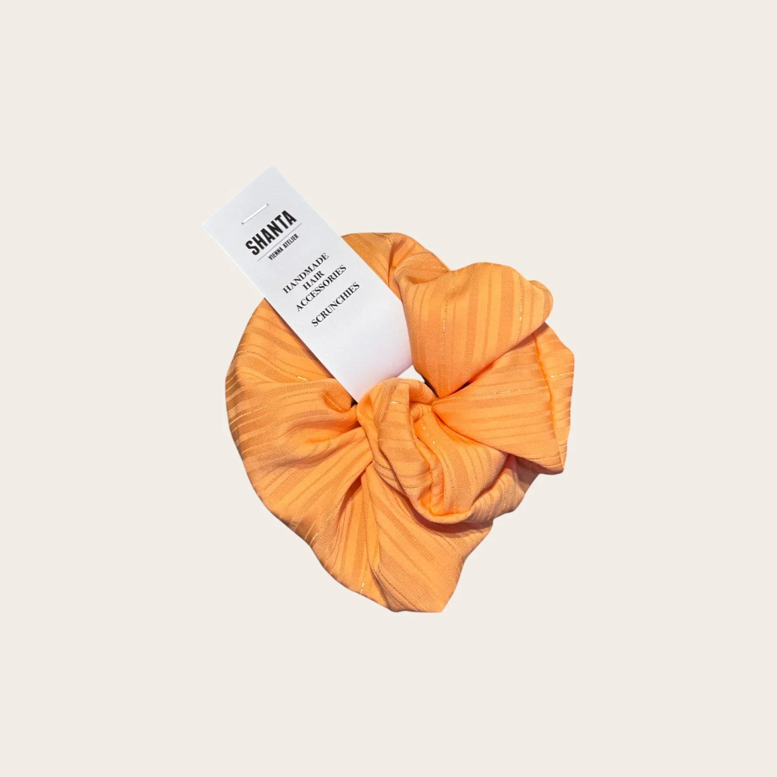 Scrunchie Apricot Glow