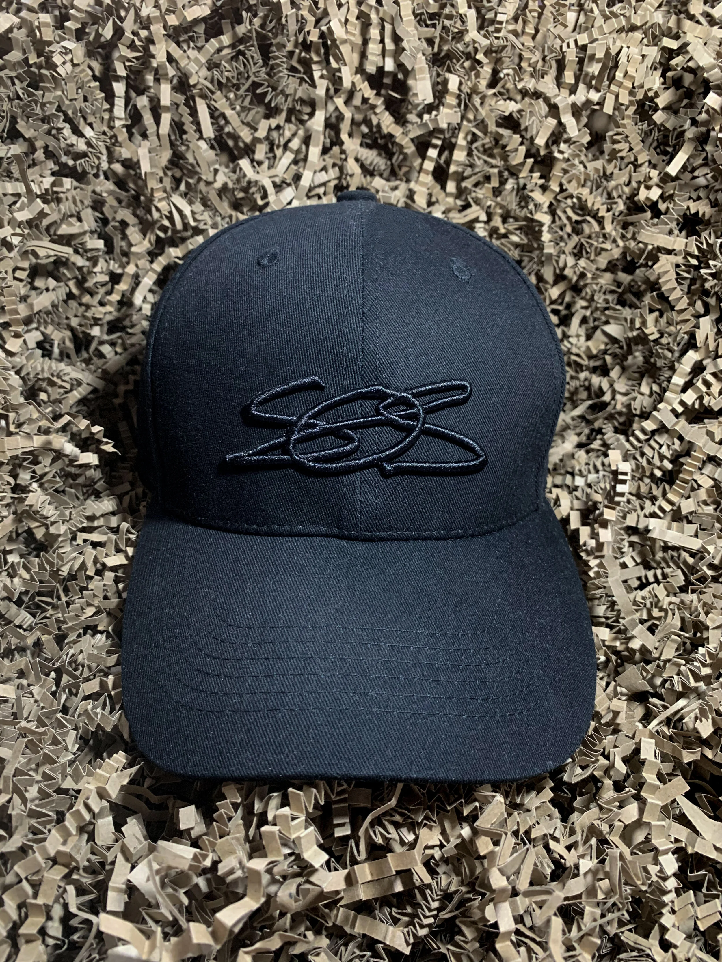 Organic Black Baseball Cap