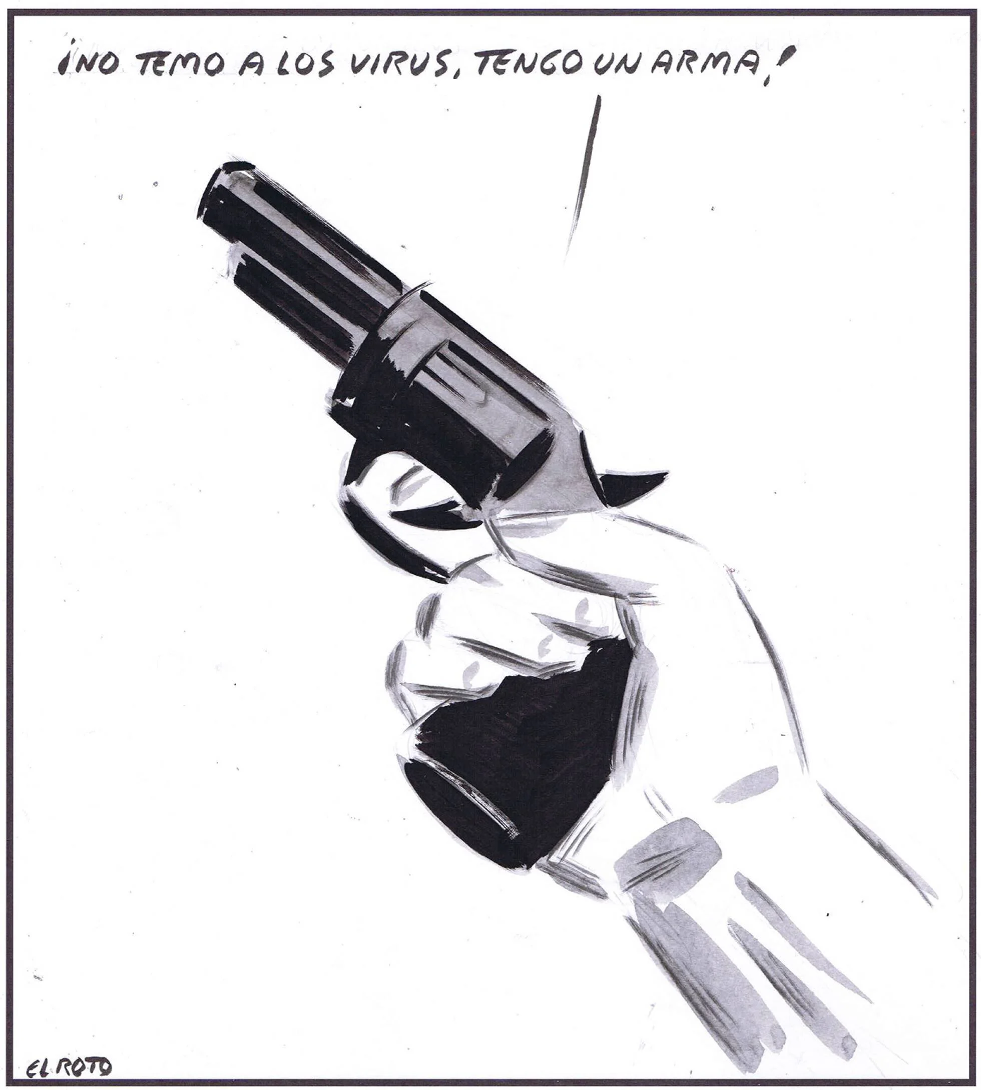 Viñeta El Roto en El País. 24/03/2020