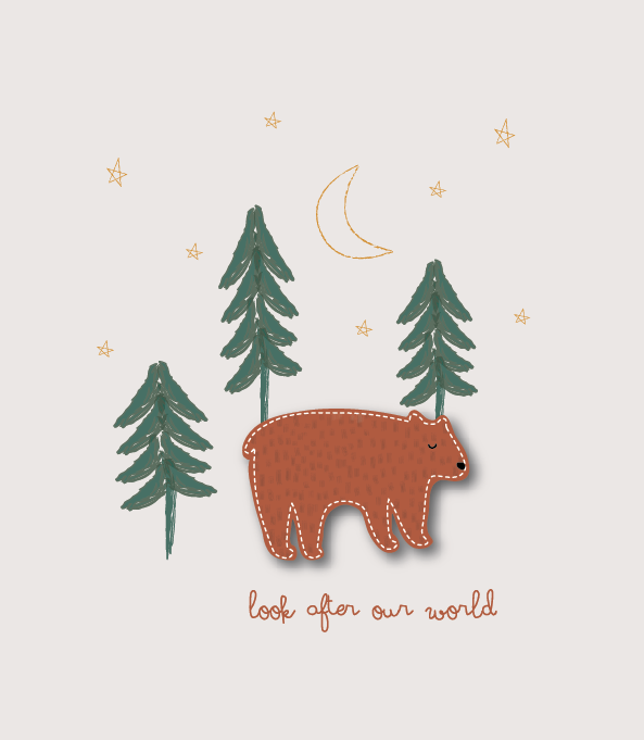 Lots of lovely little slogans in this story: all based on looking after and exploring our world. Which feels more important than ever.