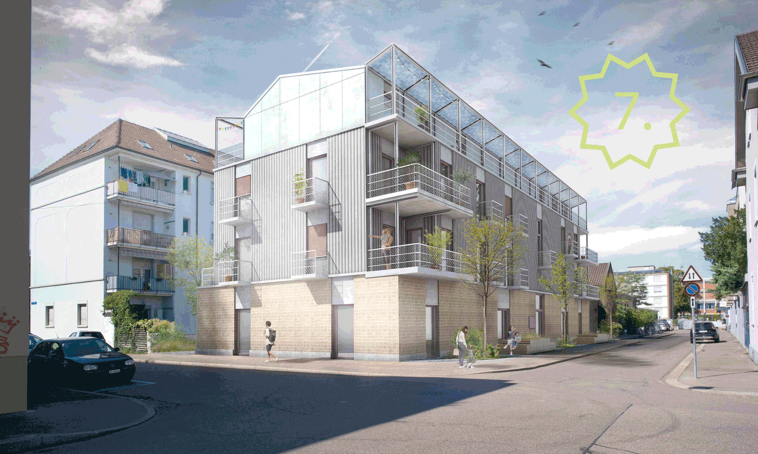 Wettbewerb Pilotprojekt Schliengerweg Netto Null 2040