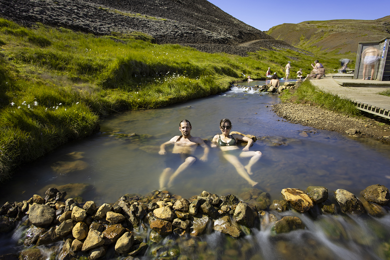 Hot River, Reykjadalur.