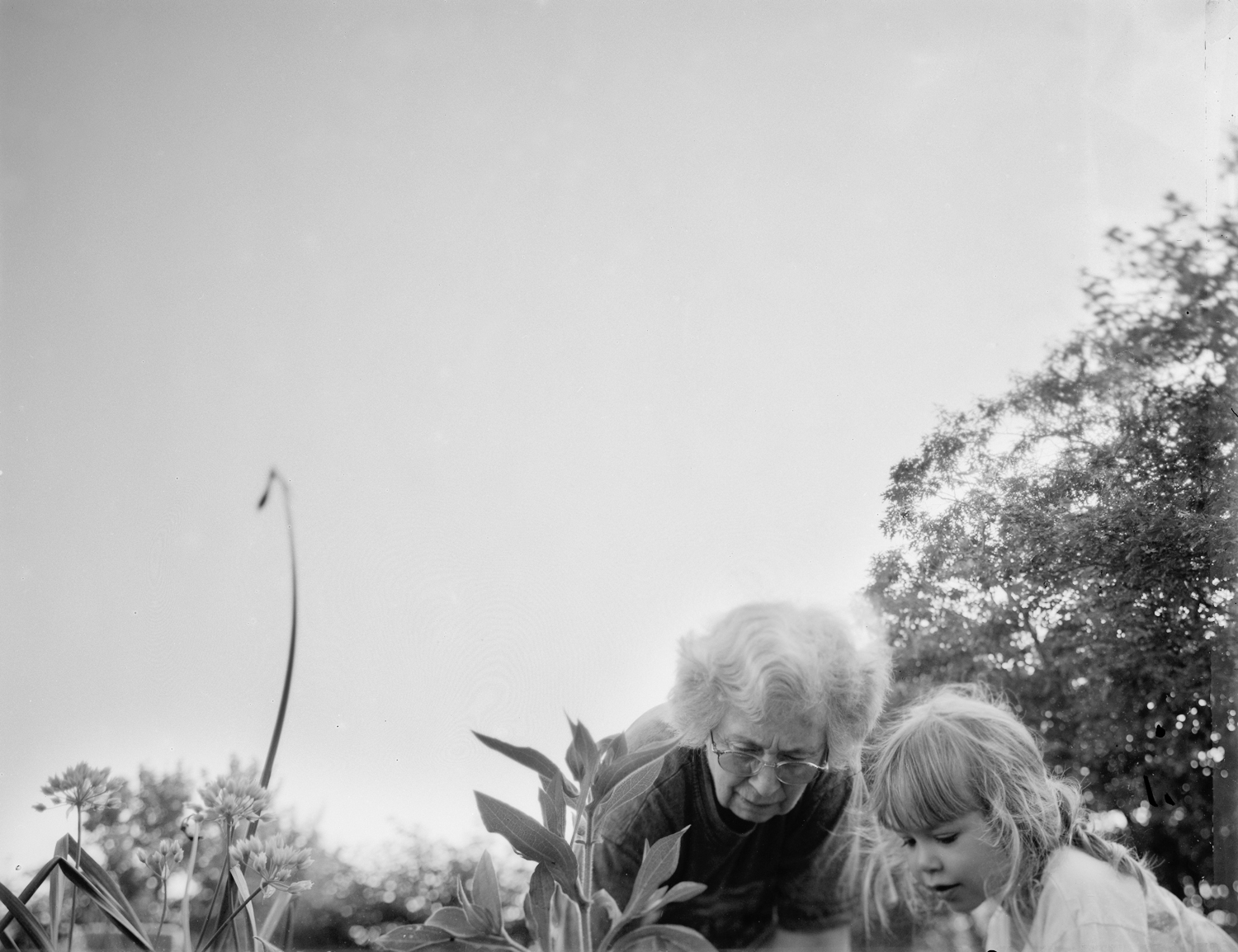 Alice and Grace, Silver Print, 16 x 20, 2002