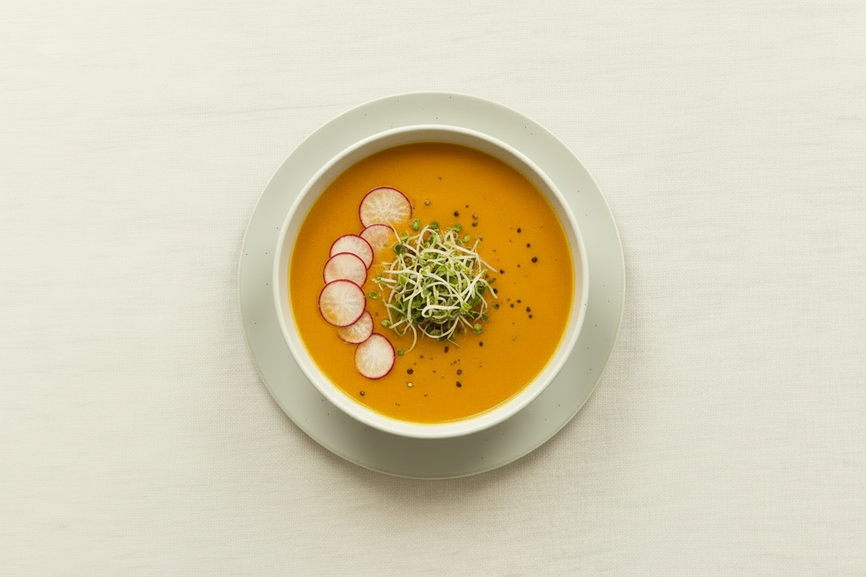 Carrot & Ginger Soup