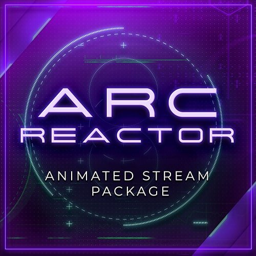 ARC Reactor Animated Stream Overlays