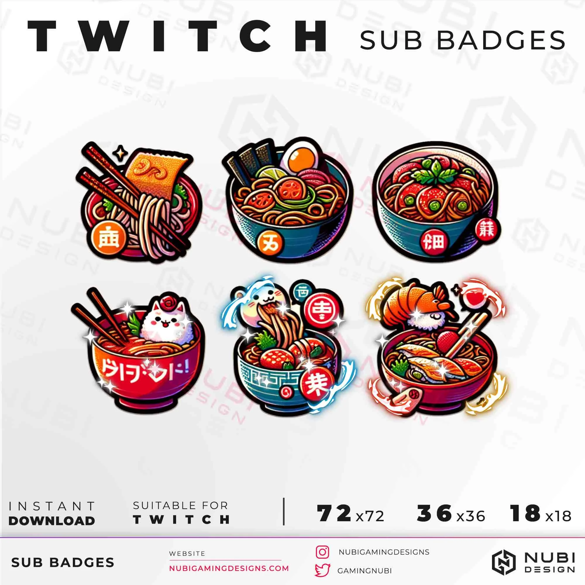 Sushi_5 Twitch sub badges