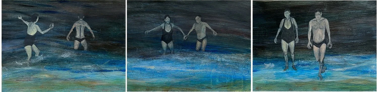 A MidNight Swim in the Black Sea 