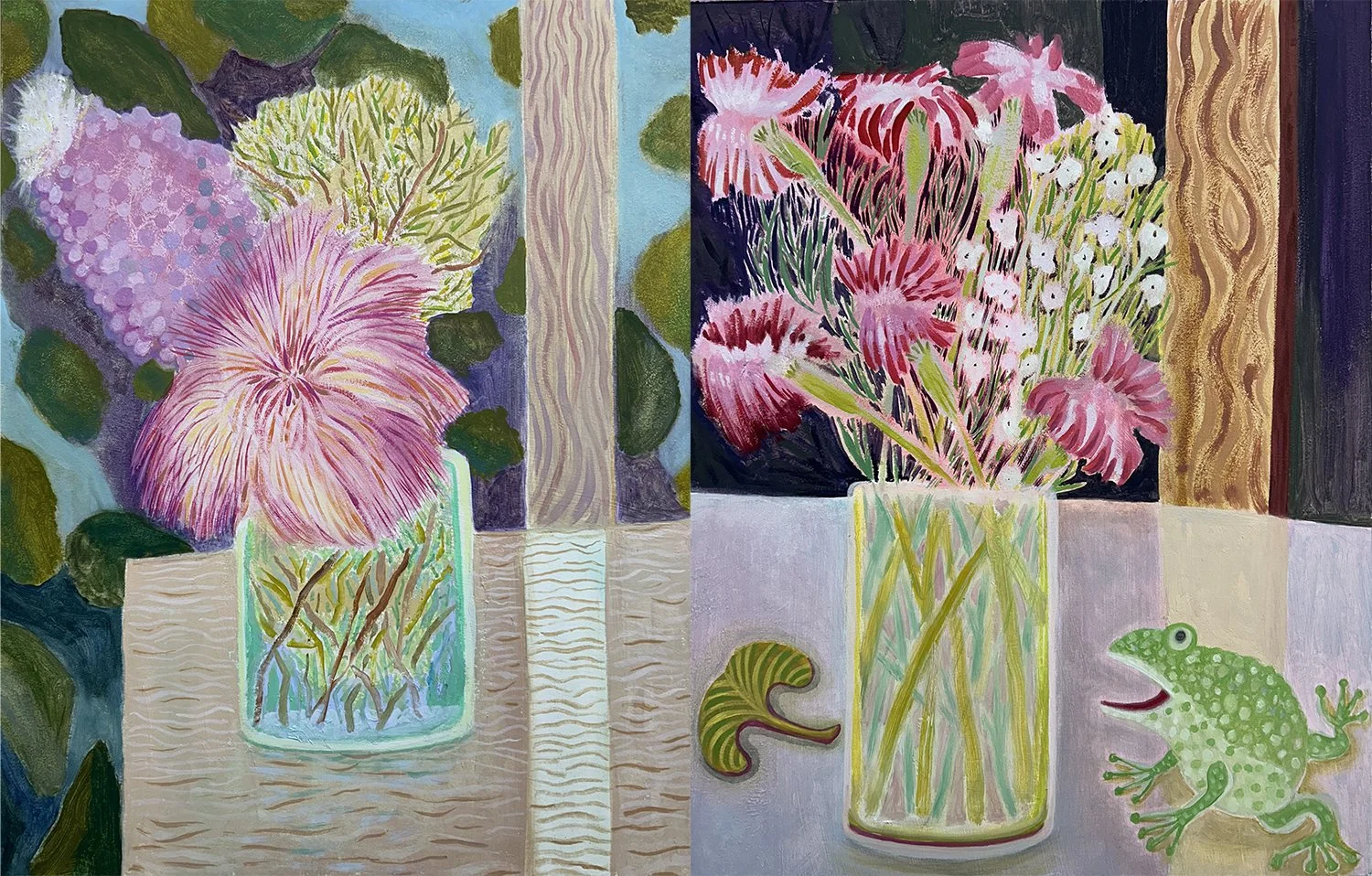 Flowers, Flowers and Frog