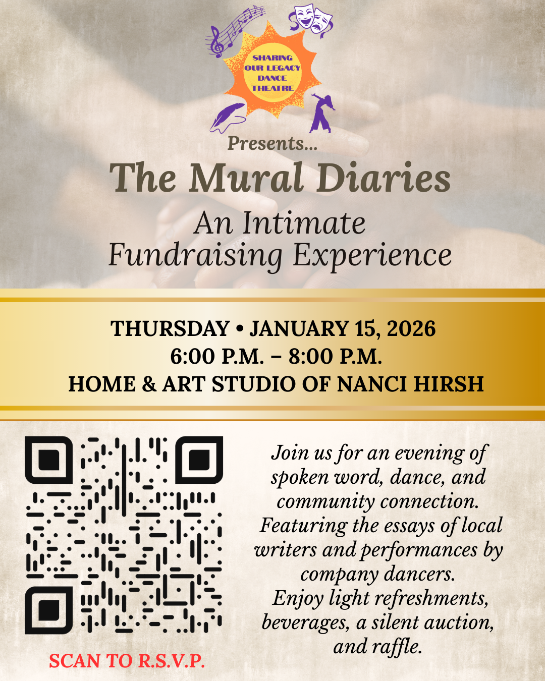 January Fundraising Event - The Mural Diaries