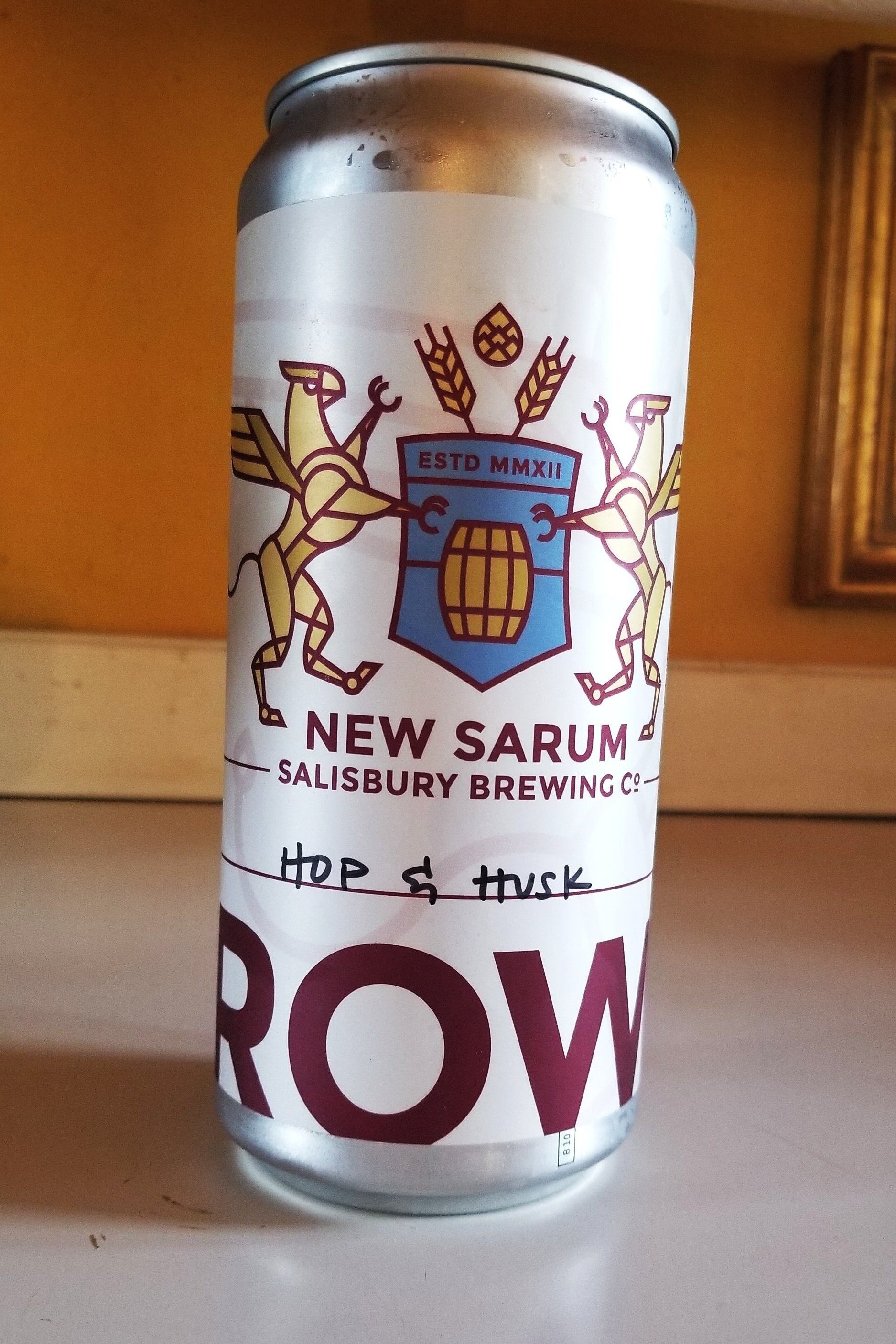 The first time our beer is in a can from New Sarum Brewing Company in Salisbury, NC Yay!!!!! .jpg