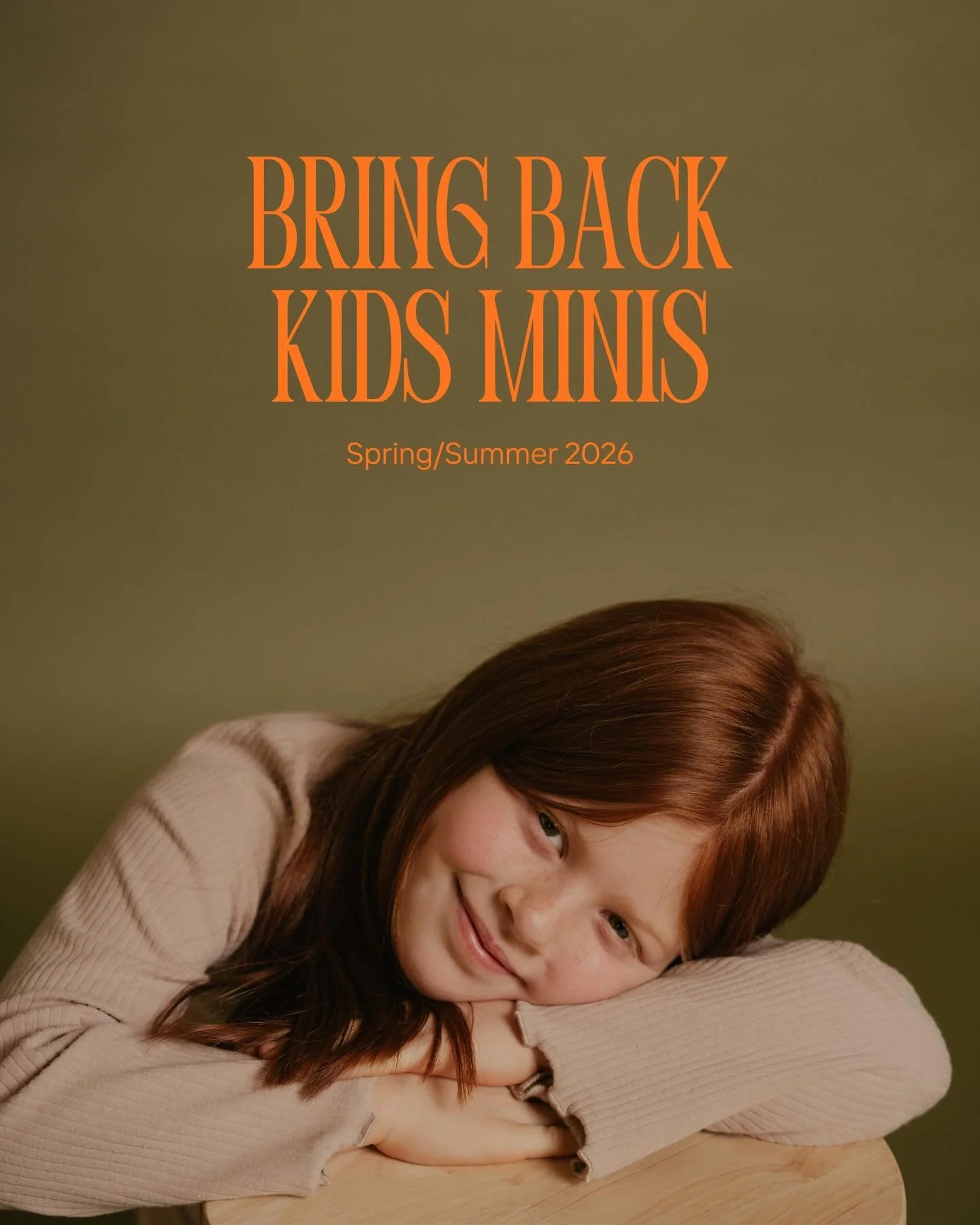 Thinking of doing Kids Minis again for this Spring/Summer, what do you think? Are you in? 

For some reason, we just feel like they get so much bigger once Summer break is over, so this is the time to document them before that happens. Are we crazy o