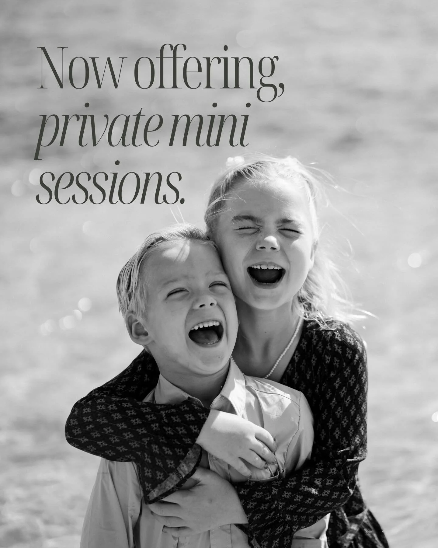 The vibe: Quick, sweet, and timeless✨ We are SO excited to start offering these private minis! They&rsquo;re the perfect way to get those updated portraits of your littles in a fast, easy way. 20 minutes is all we need to capture the magic.