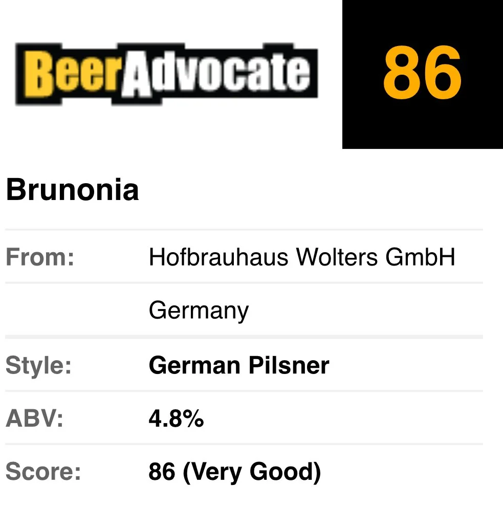 High BA Rating for German Lagers with value