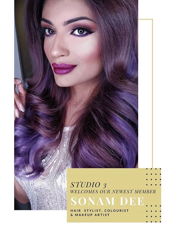 Meet Sonam Dee - Our Intermediate #Stylist, #Colourist &amp; #MUA @dollmeupmakeup

Sonam started her career as a freelance #makeupartist in 2007 while studying Fashion Designing at Seneca College. As she was learning about the #beauty &amp; fashion i