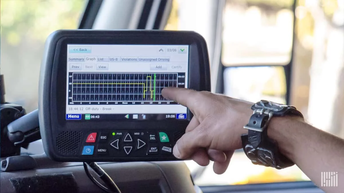 The FMCSA has extended the COVID-19 HOS exemption to mid-June, the second time the agency has extended the temporary rule. (Photo: Jim Allen/FreightWaves)