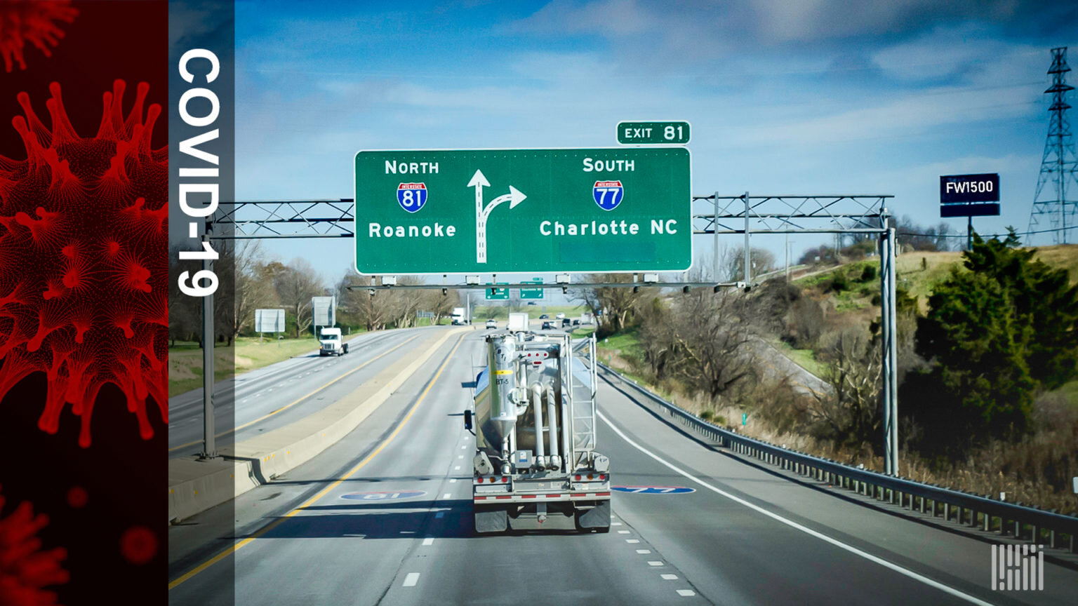 Virginia recently became the first state to impose enforceable COVID-19 safety requirements in the workplace  which has the trucking industry scrambling to figure out how the new law will affect drivers and operations. (Photo: Jim Allen/FreightWaves)