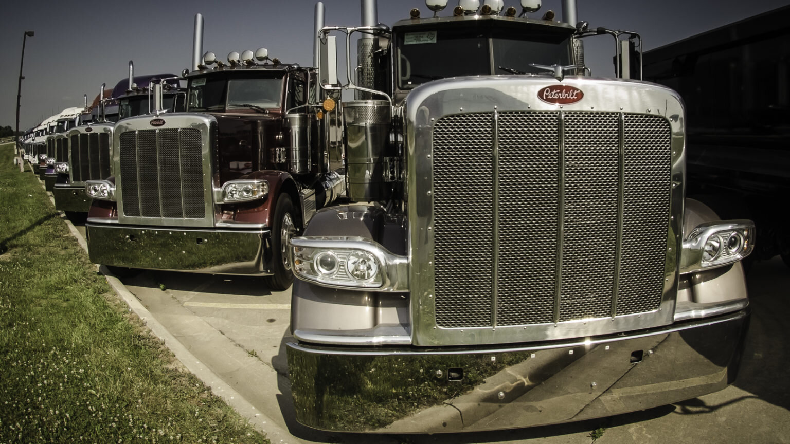 Used truck sales and prices are beginning to firm for dealers and in auctions after months of depressed values. (Photo: Peterbilt)