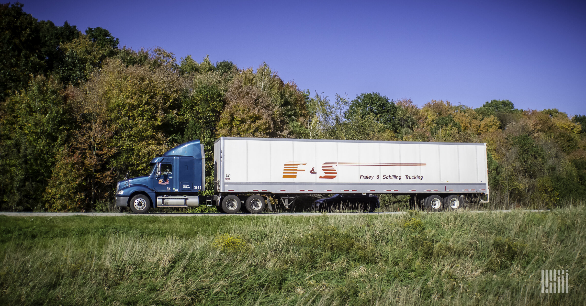 Fraley &amp; Schilling has acquired the assets of KBT Enterprises, an Indiana-based carrier specializing in dry bulk material transportation. (Photo: Jim Allen/FreightWaves)