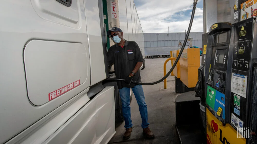 A day after Colonial Pipeline said there was &nbsp;light at the end of the tunnel &nbsp;for the line’s closure due to a cyberattack, the impact of the shutdown on the ground is being felt.&nbsp;(Photo: Jim Allen/FreightWaves)