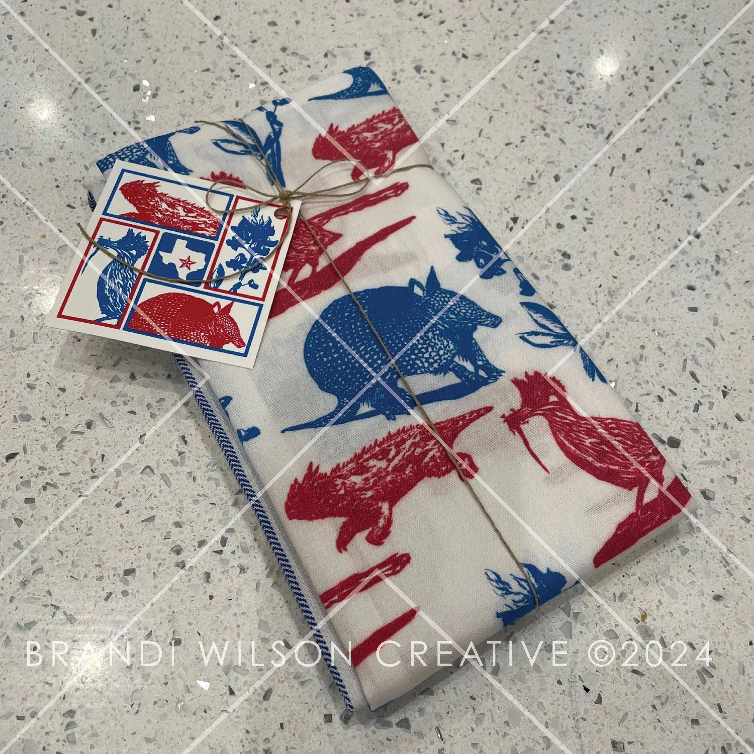 TEXAS TEA TOWELS 2024