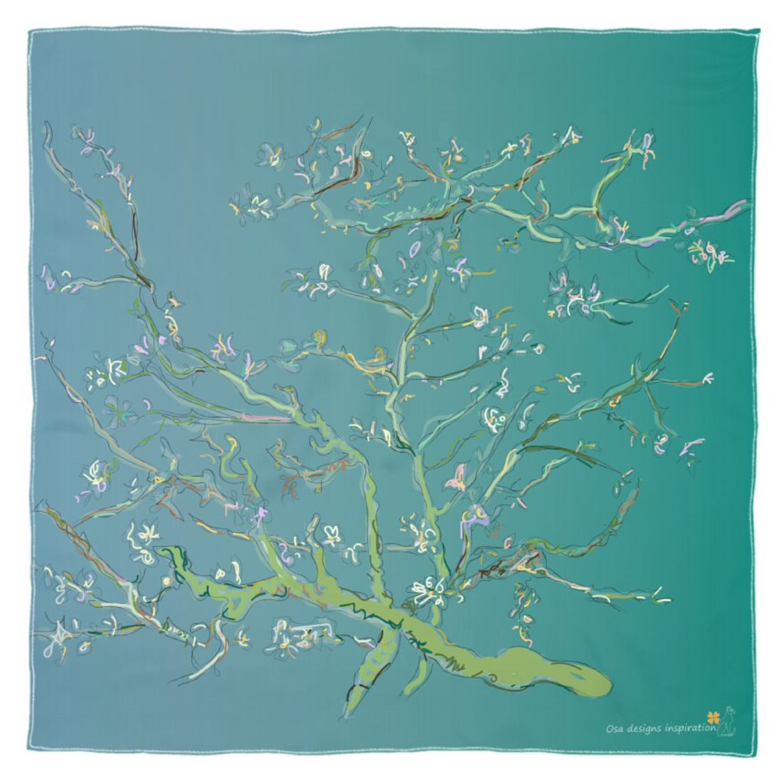 Pañuelo Almendros Van Gogh en azules_Mesa de trabajo 1.png