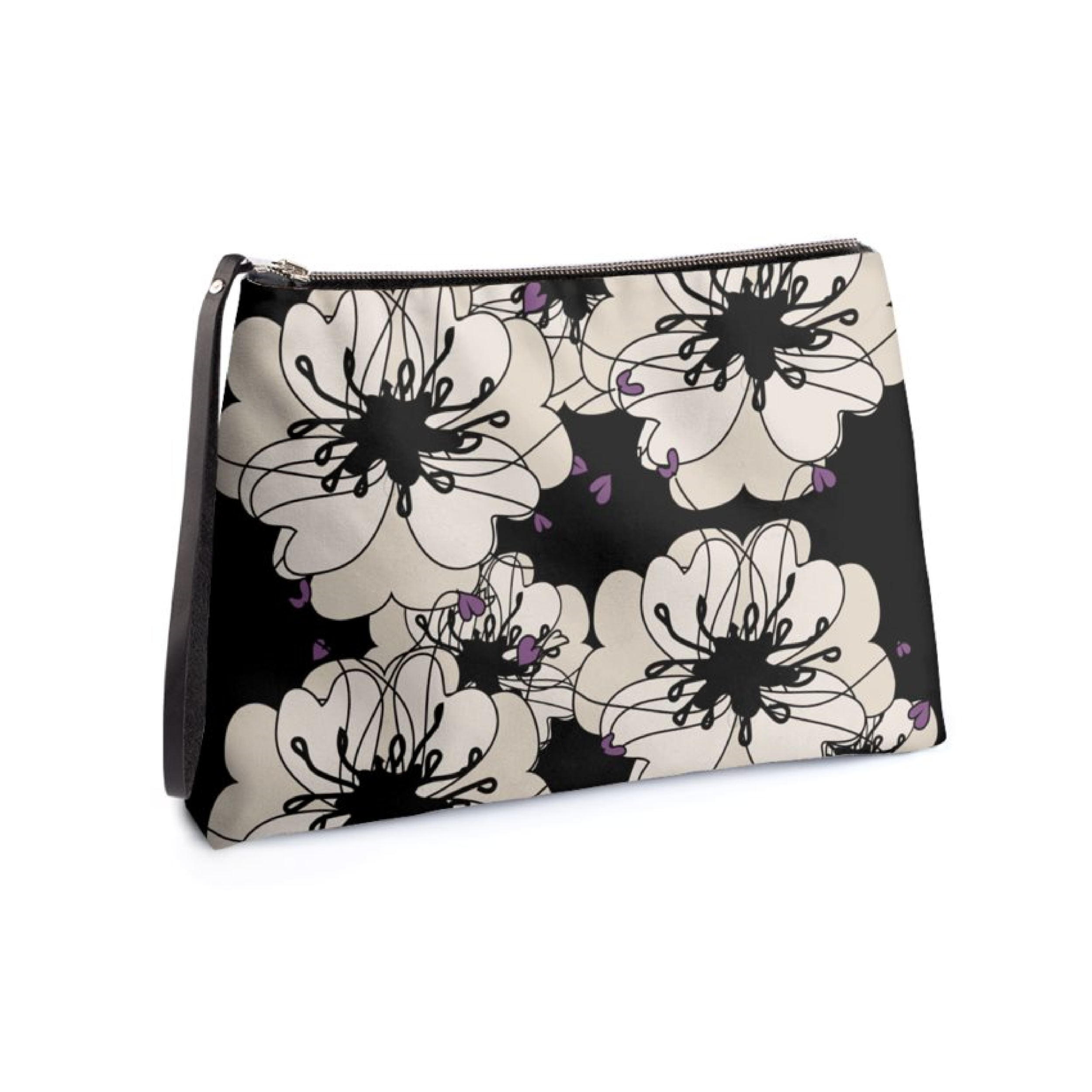Bolso de mano amapolas fondo negro vista 1-03.png