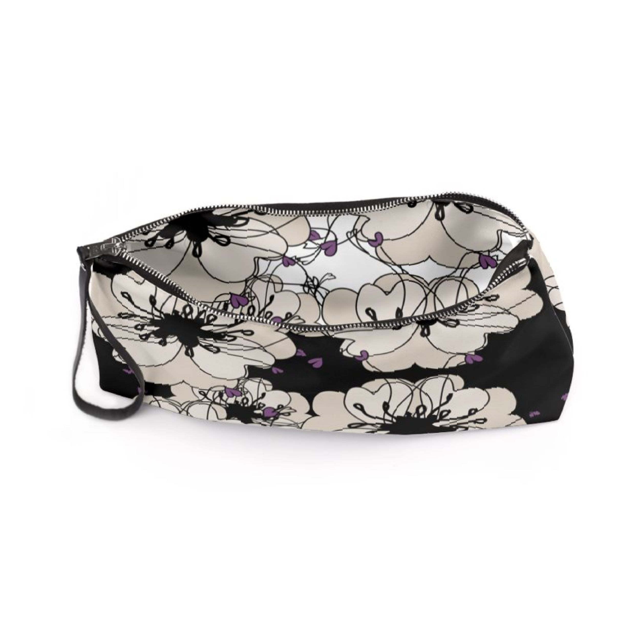 Bolso de mano amapolas fondo negro interior-03.png