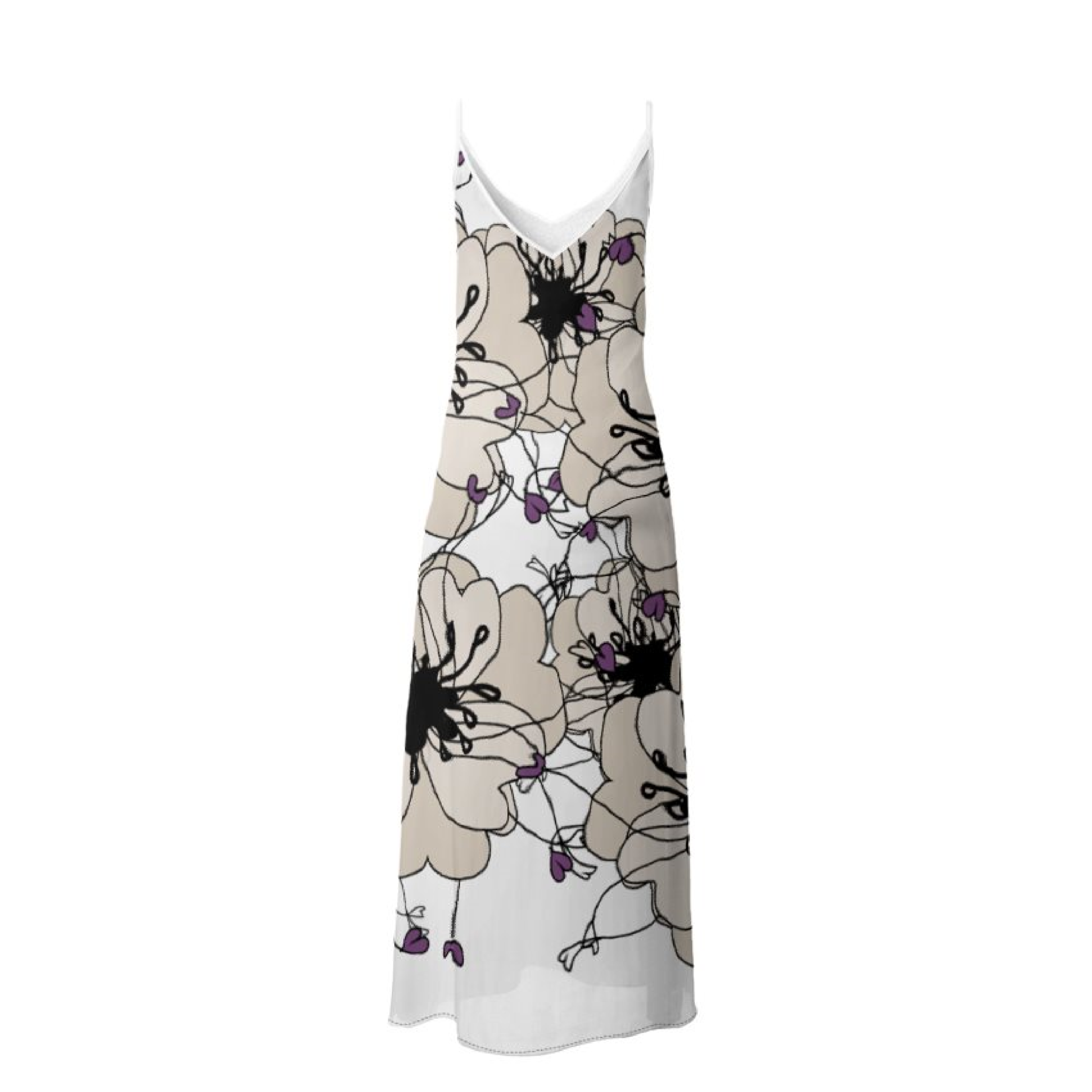 Vestido largo  amapolas  tirantes blancos atras-03.png