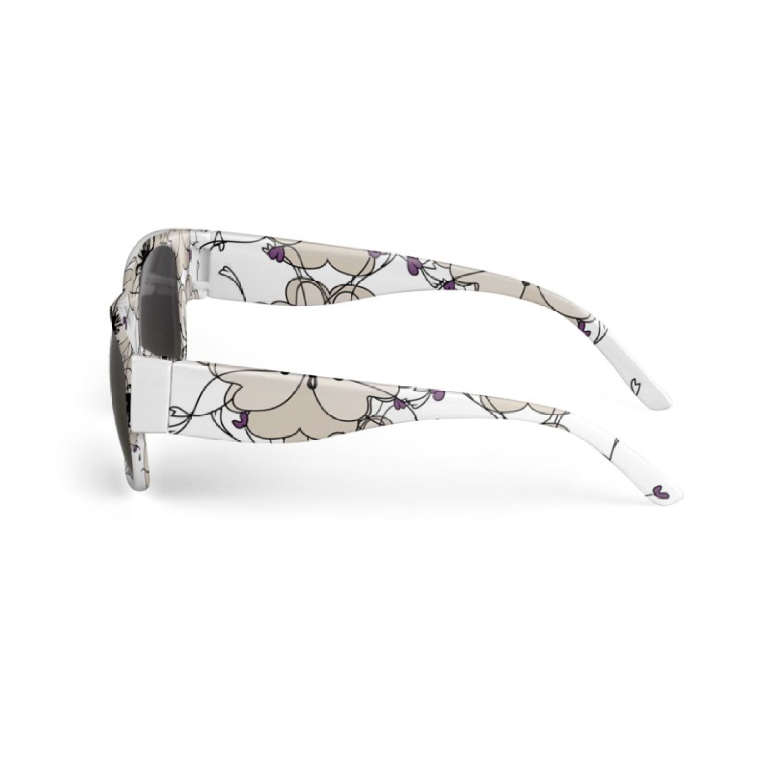 Gafas Amapolas beige
