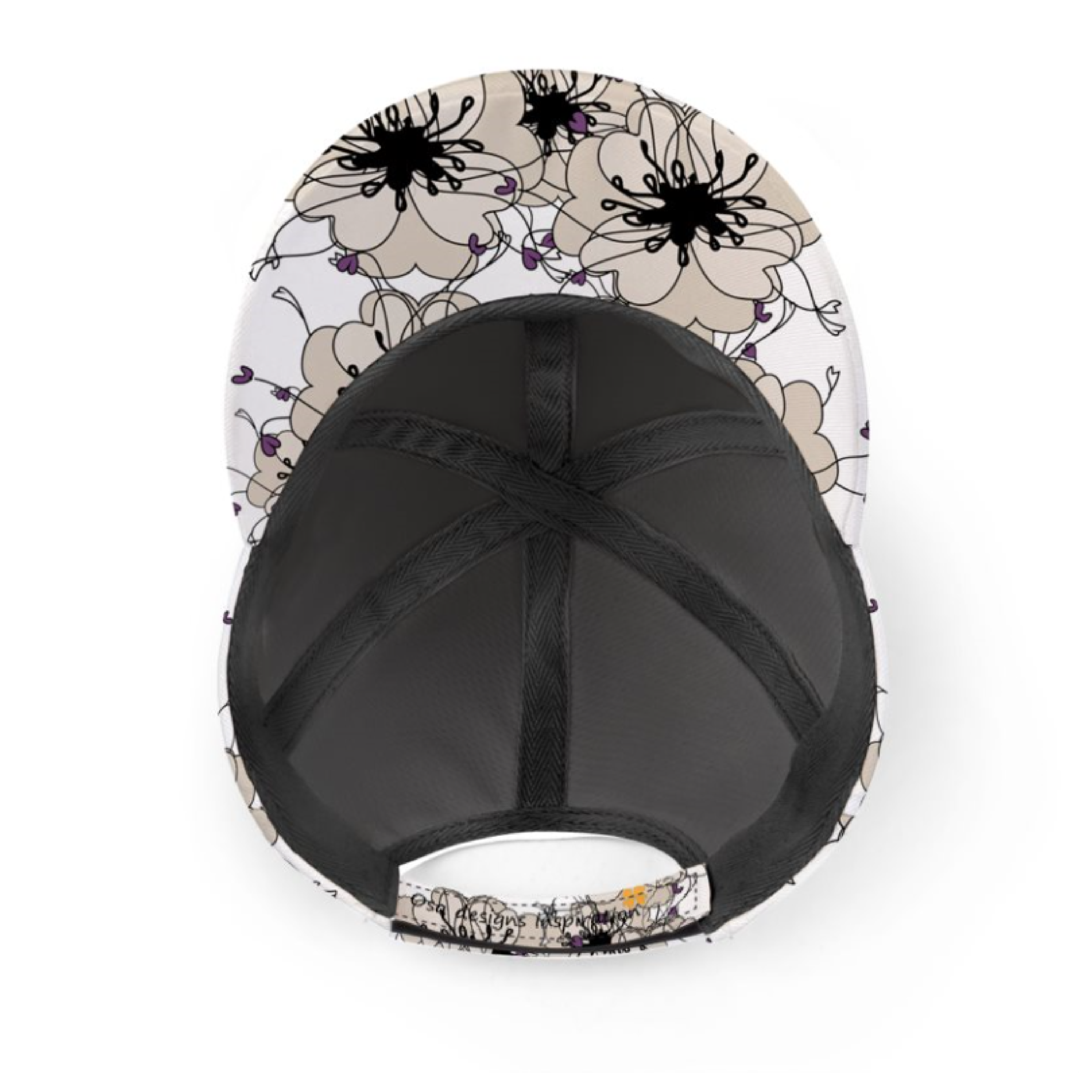 Gorra amapolas beige interior negro-03.png