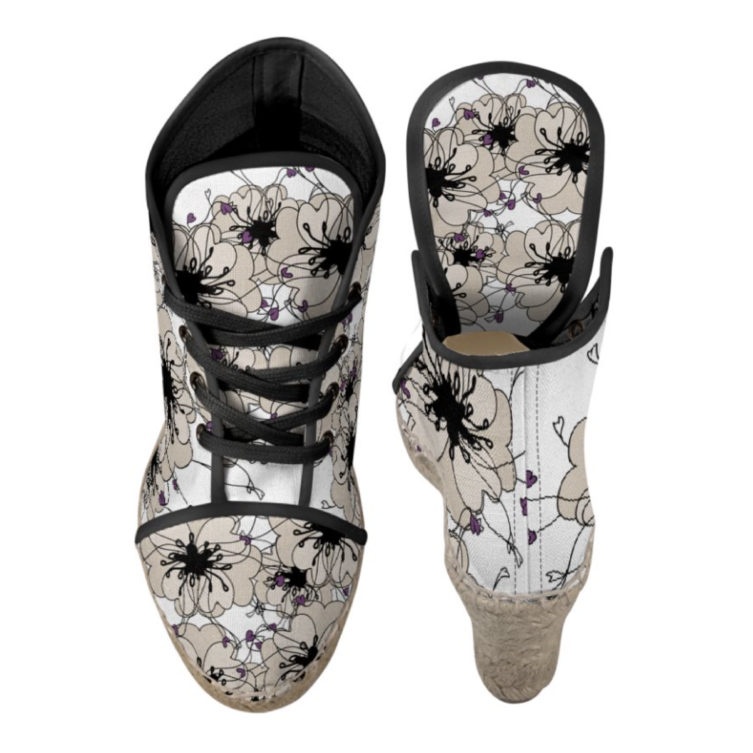 Calzado alto amapolas cordon negro atras-03.png