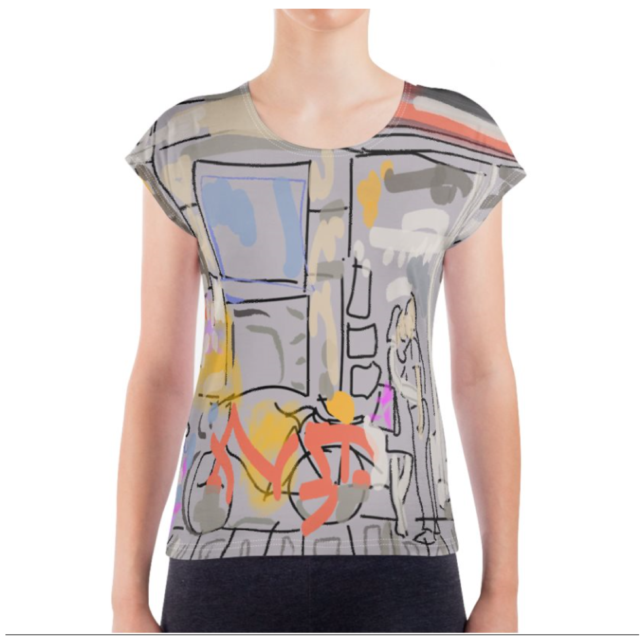 Camiseta mujer Spring Love fondo gris claro_Mesa de trabajo 1.png